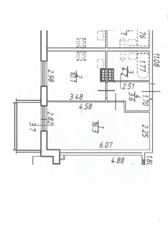 1-к кв. Ленинградская область, Ломоносовский район, Виллозское ... - Фото 2