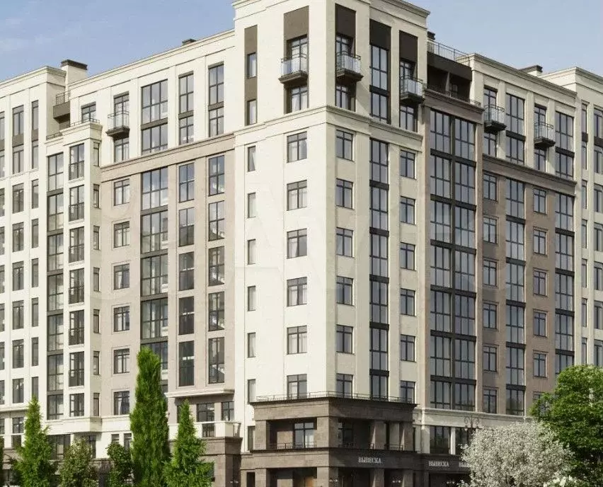 3-к. квартира, 74,7 м, 9/10 эт. - Фото 0
