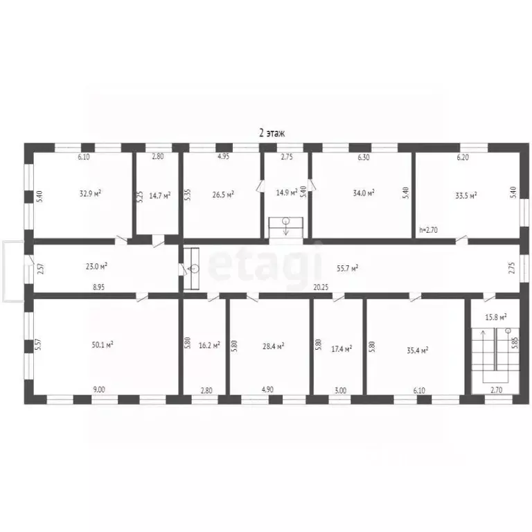 Офис в Мордовия, Саранск 2-я Промышленная ул., 1 (35 м) - Фото 2