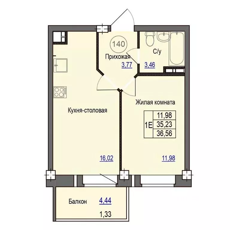 1-к кв. Псковская область, Псковский район, Завеличенская волость, д. ... - Фото 1