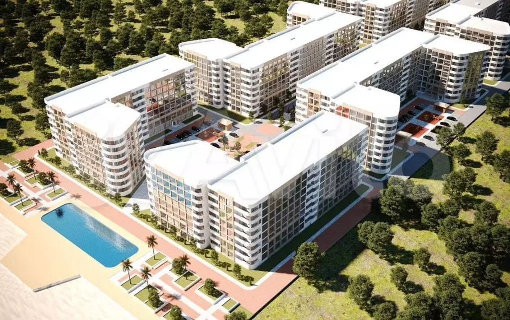 Апартаменты-студия, 25 м, 8/8 эт. - Фото 0