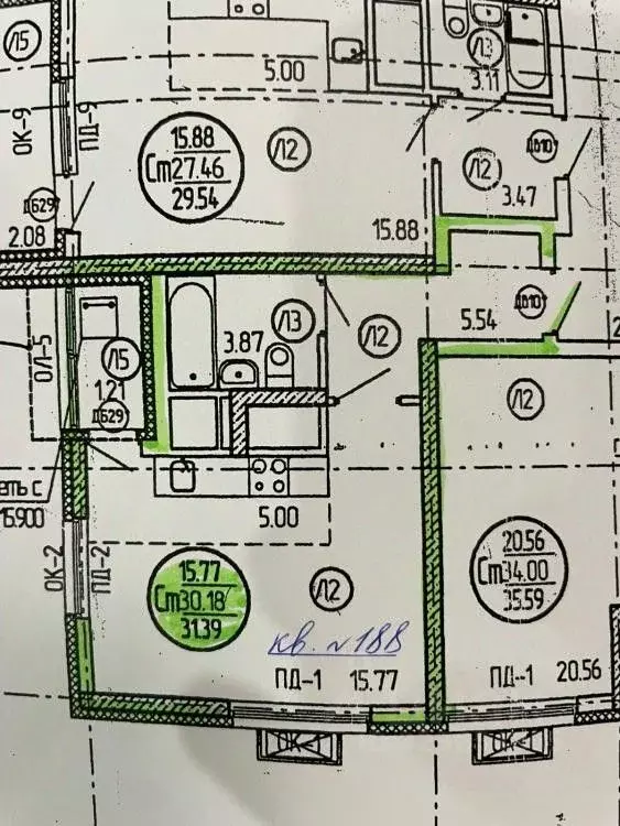 Студия Башкортостан, Уфа просп. Дружбы Народов, 59/1 (31.4 м) - Фото 2