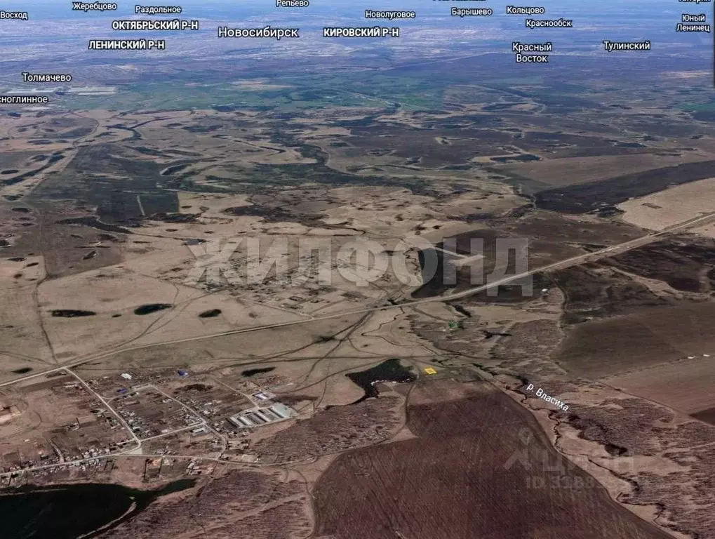 Участок в Новосибирская область, Новосибирский район, Толмачевский ... - Фото 1