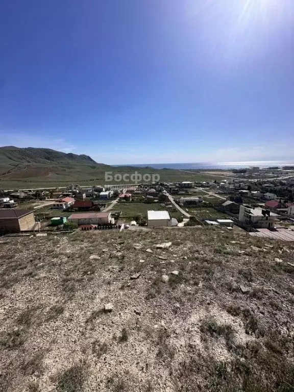 Участок в Крым, Судак городской округ, с. Миндальное пер. Киммерийский ... - Фото 1