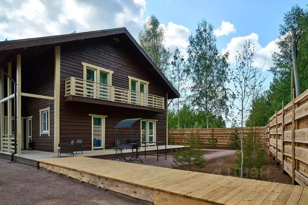 Дом в Ленинградская область, Приозерский район, Красноозерное с/пос, ... - Фото 1