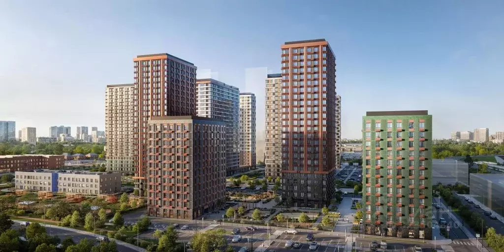 1-к кв. Московская область, Красногорск Квартал Строгино жилой ... - Фото 2