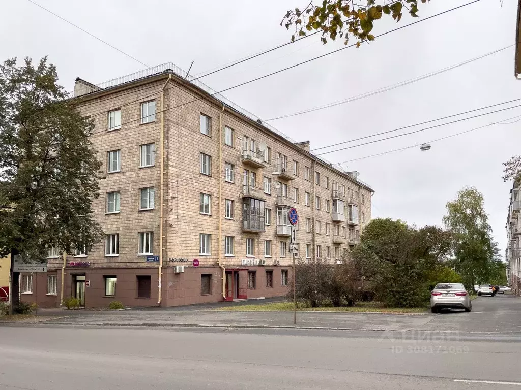 2-к кв. Карелия, Петрозаводск ул. Куйбышева, 18 (53.0 м) - Фото 0