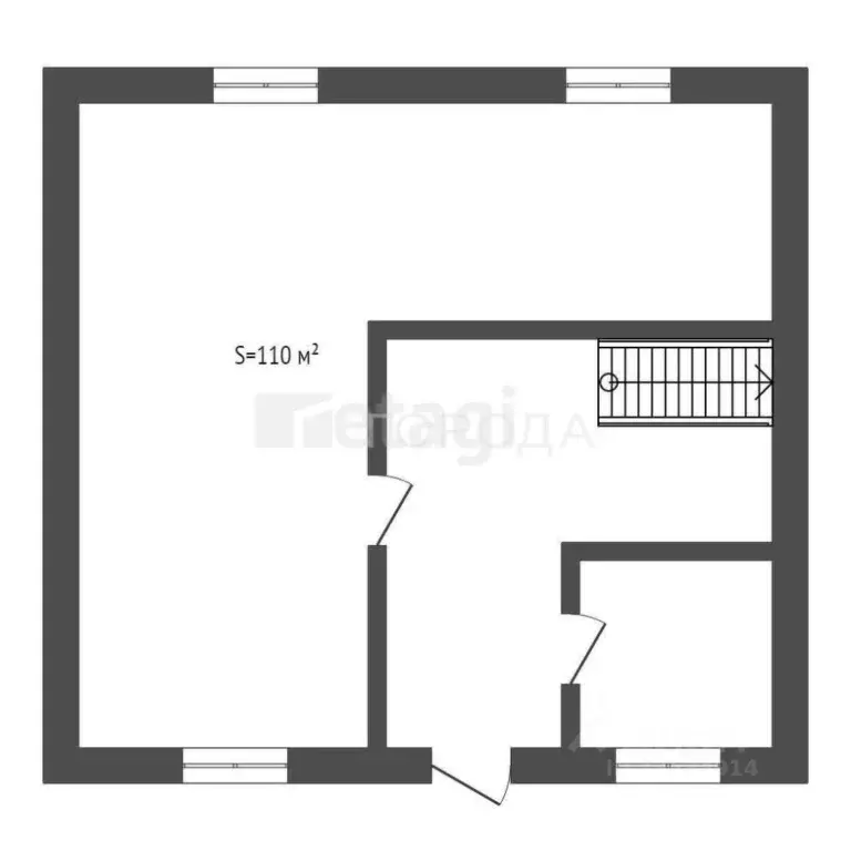 Дом в Алтайский край, Барнаул Власихинская ул., 59Г/236 (110 м) - Фото 1