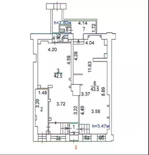 Помещение свободного назначения в Москва ул. Покровка, 12 (55 м) - Фото 1