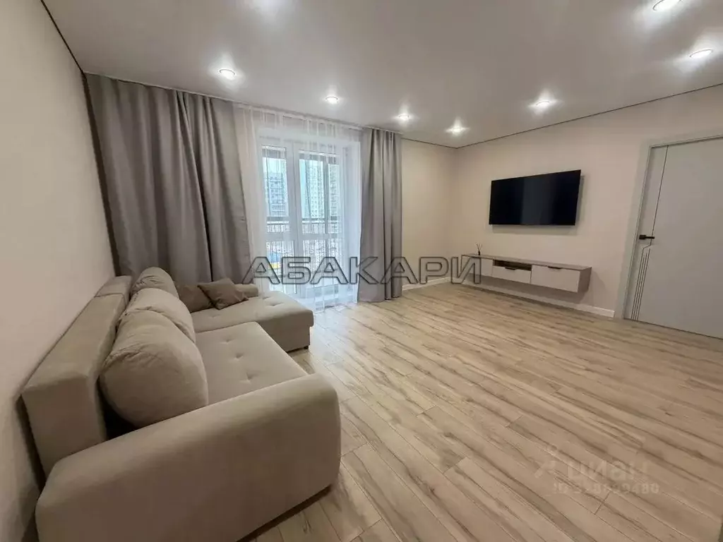 2-к кв. Красноярский край, Красноярск Аэровокзальная ул., 19И (60.0 м) - Фото 1