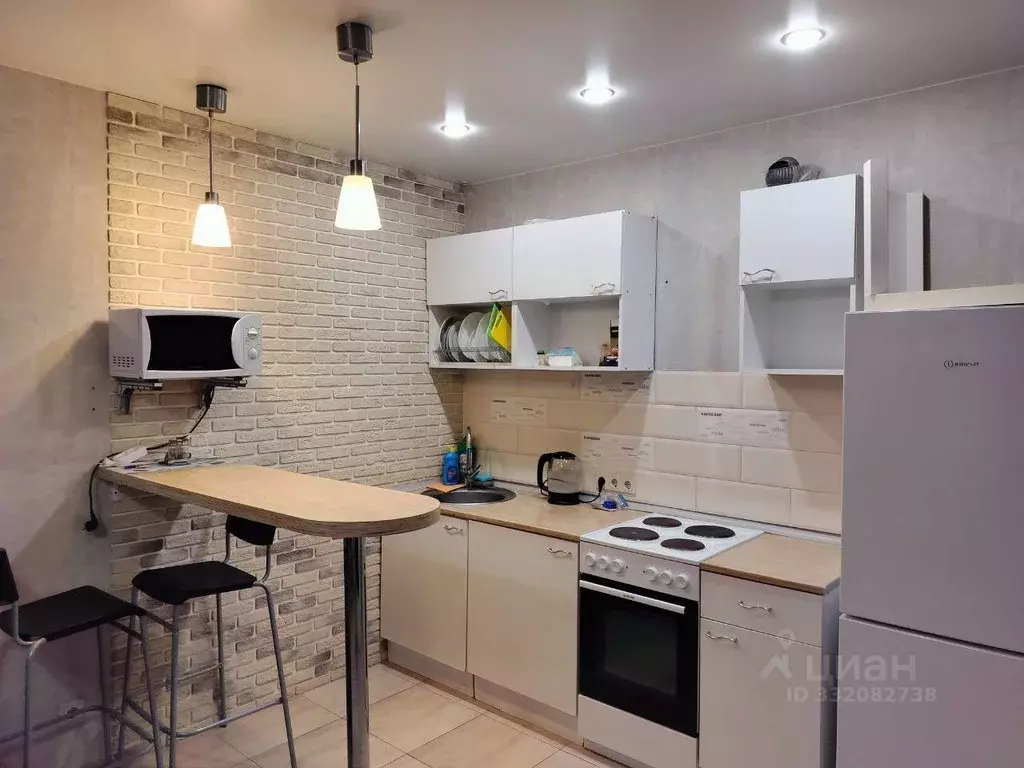 Студия Московская область, Домодедово Южный мкр, ул. Курыжова, 16 ... - Фото 2