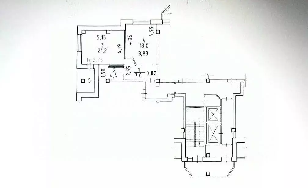 Студия Новосибирская область, Новосибирск Выборная ул., 106/1 (52.0 м) - Фото 1