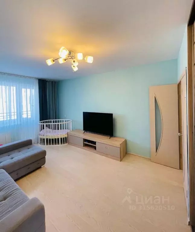 2-к кв. Томская область, Томск ул. Юрия Ковалева, 45 (64.3 м) - Фото 1