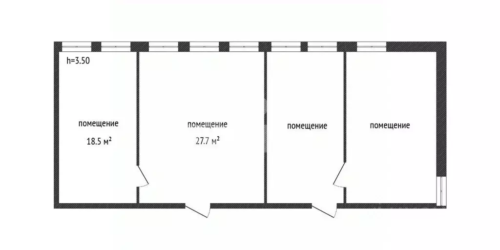 Офис в Кемеровская область, Ленинск-Кузнецкий ул. Пушкина, 21А (84 м) - Фото 1