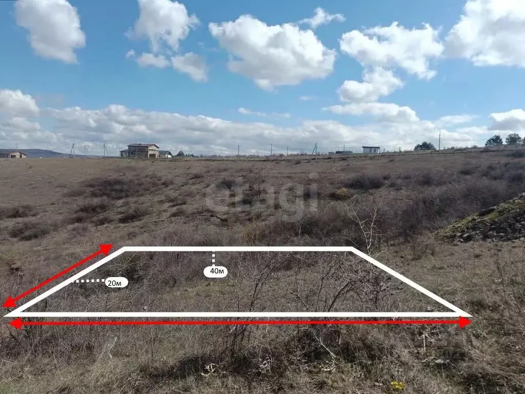 Участок в Крым, Симферопольский район, Перовское с/пос, с. Украинка ... - Фото 2