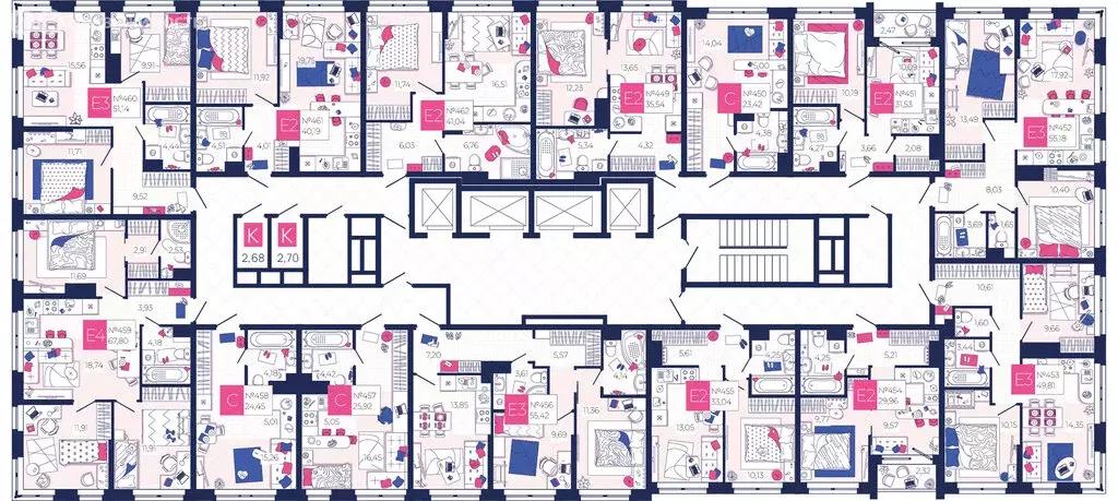 1-комнатная квартира: Тула, Новомосковское шоссе, 5 (33.04 м) - Фото 2
