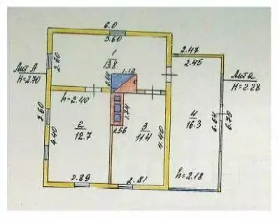 Дом в Смоленская область, Ярцево Смоленская ул., 3 (54 м) - Фото 1