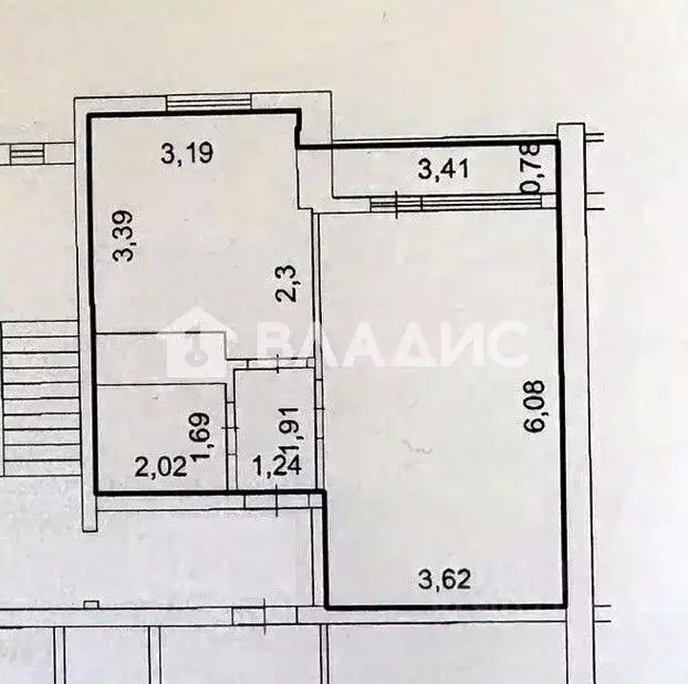 1-к кв. Башкортостан, Стерлитамак ул. Артема, 68 (42.3 м) - Фото 2