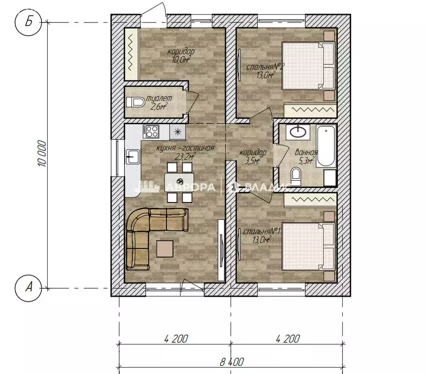 Дом в Магнитогорск, Музыкальная улица (76.8 м) - Фото 2