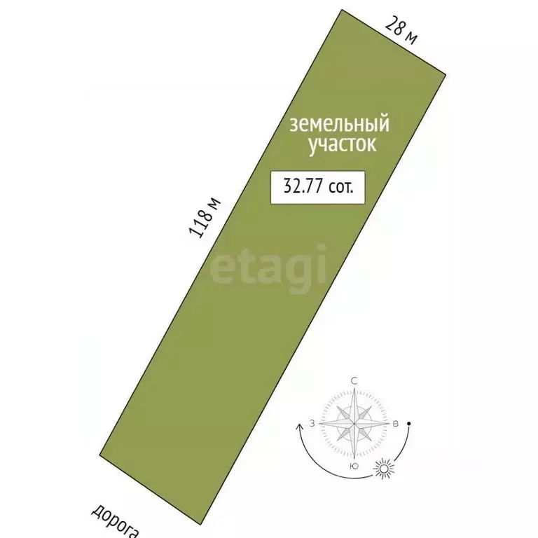 Участок в Тюменская область, Тюменский муниципальный округ, ... - Фото 2