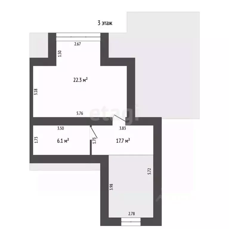 Дом в Ханты-Мансийский АО, Нягань ул. Гагарина, 58 (192 м) - Фото 2