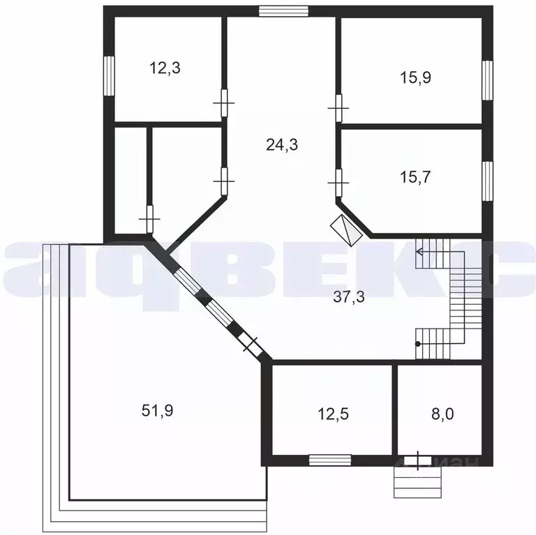 Дом в Ленинградская область, Ломоносовский район, Лебяженское ... - Фото 2