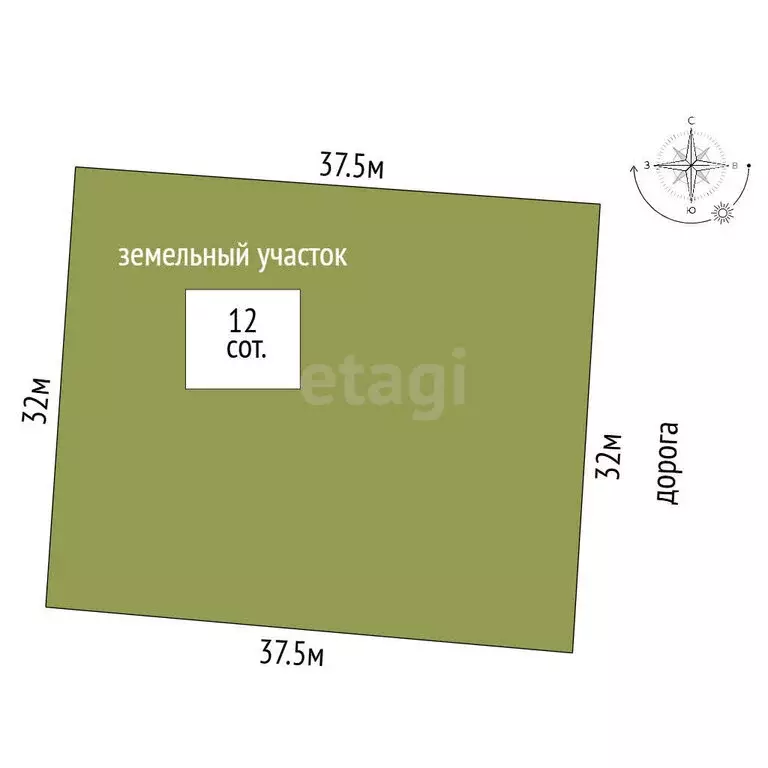 Дом в Жемчужинское сельское поселение, село Пены, улица Мира (55 м) - Фото 1