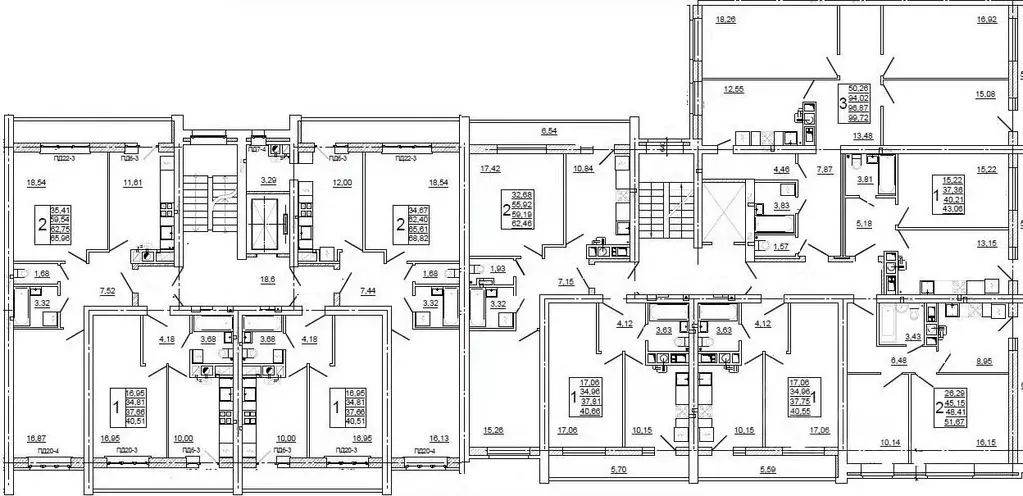2-к кв. Смоленская область, Смоленск ул. Крупской, 54Б (68.8 м) - Фото 2