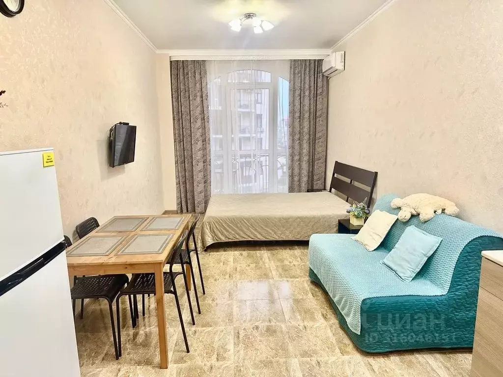 Студия Краснодарский край, Геленджик Крымская ул., 22к22 (30.0 м) - Фото 0