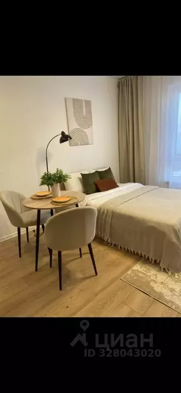 Студия Москва ул. Трехполье, 6с1 (24.0 м) - Фото 1