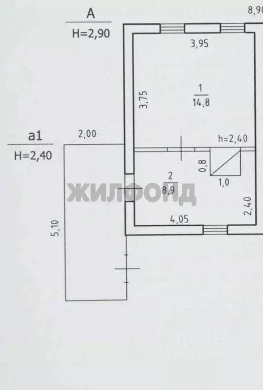 1-к кв. Новосибирская область, Новосибирский район, с. Толмачево ... - Фото 0