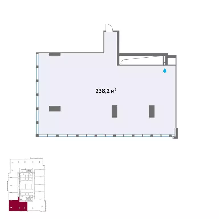 Офис (238.2 м) - Фото 1