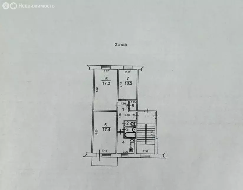 3-комнатная квартира: Иркутск, улица Лермонтова, 269 (62 м) - Фото 1