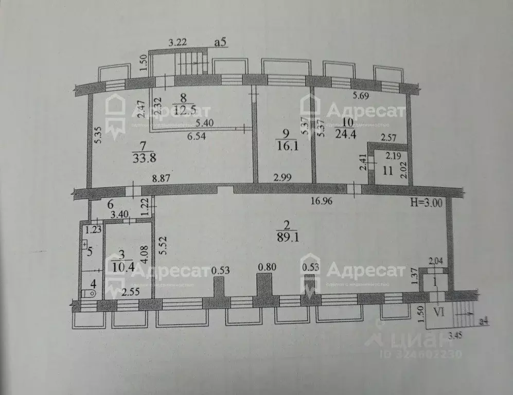 Торговая площадь в Волгоградская область, Волгоград Авиаторская ул., 3 ... - Фото 1