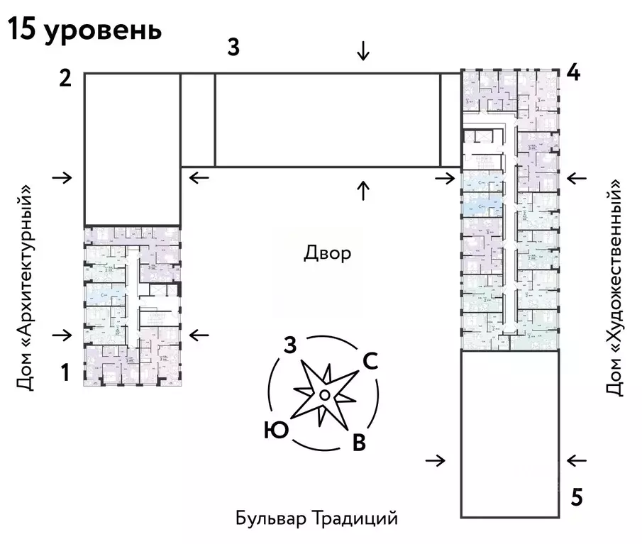 3-к кв. Тюменская область, Тюмень ул. Новоселов, 102 (51.91 м) - Фото 1