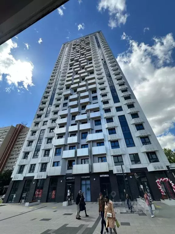Студия Москва Зеленодольская ул., 1А (27.0 м) - Фото 1