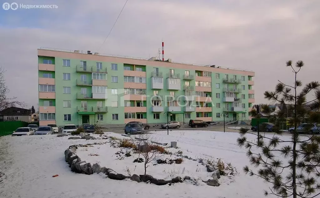 Квартира-студия: Новосибирский район, село Криводановка (28.9 м) - Фото 1