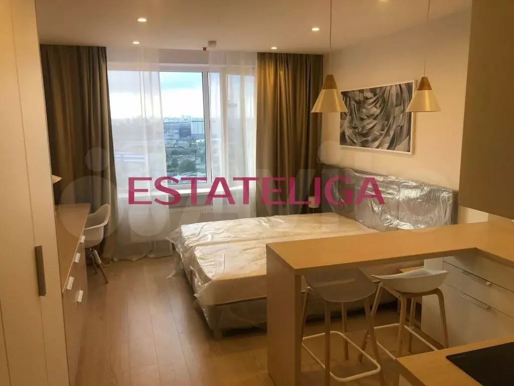 Квартира-студия, 26 м, 22/24 эт. - Фото 0