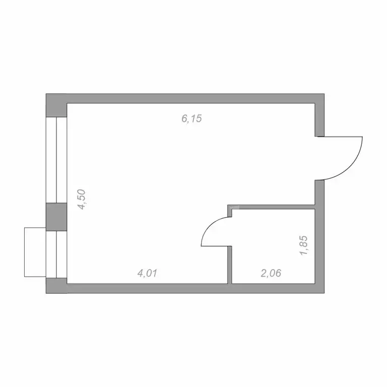 1-комнатная квартира: Москва, Мосфильмовская улица, 98к1 (27.5 м) - Фото 1