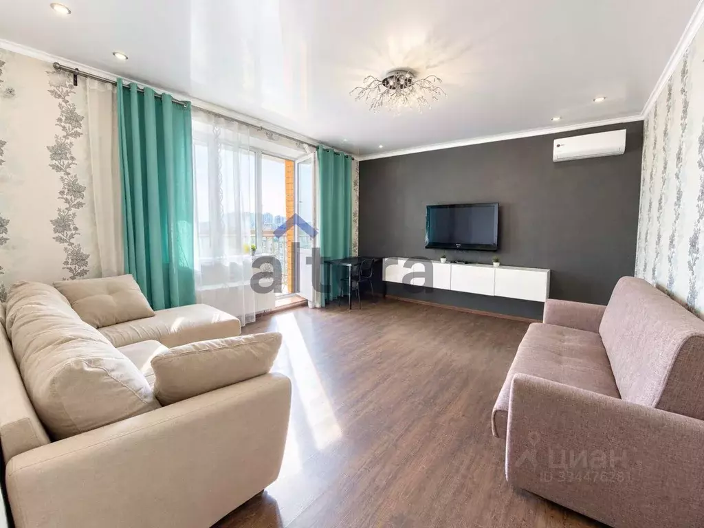 2-к кв. Татарстан, Казань просп. Ямашева, 103а (65.9 м) - Фото 1