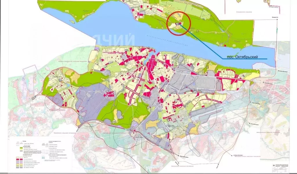 Участок в Чувашия, Чебоксары городской округ, Сосновка пгт  (11.9 ... - Фото 1