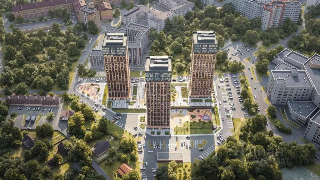 2-к кв. Нижегородская область, Нижний Новгород KM Печерский жилой ... - Фото 2