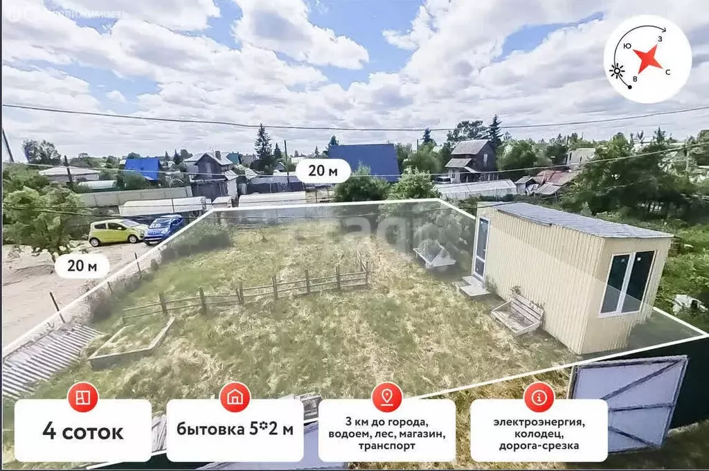 Дом в Тюмень, СНТ Строитель-3, Берёзовая улица (20 м) - Фото 1