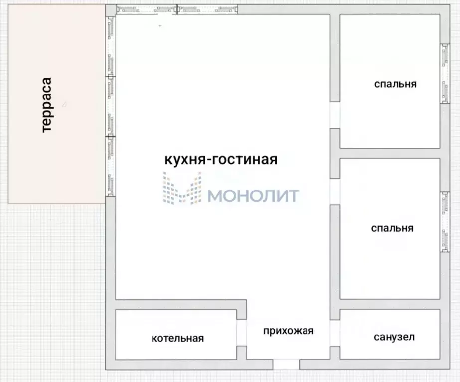 Дом в Нижегородская область, Нижний Новгород ул. Кима (100 м) - Фото 2