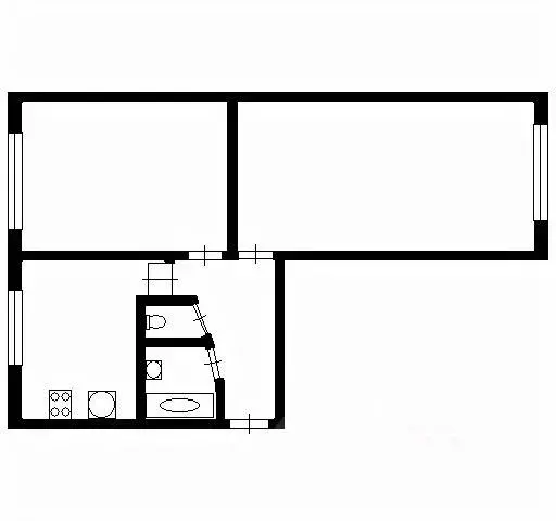 2-к кв. Москва Хорошевское ш., 19 (61.0 м) - Фото 2