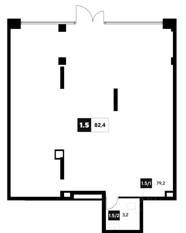 Помещение свободного назначения в Омская область, Омск Светловская ... - Фото 1