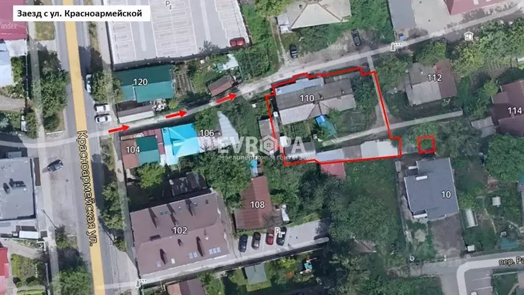 Участок в Ульяновская область, Ульяновск Красноармейская ул., 110 (6.0 ... - Фото 2