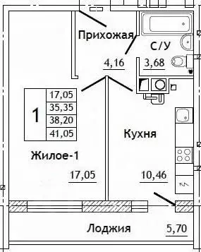 1-к кв. Смоленская область, Смоленский муниципальный округ, д. ... - Фото 0