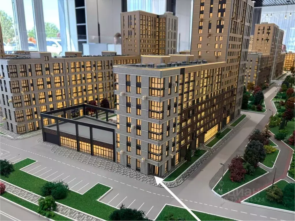 Торговая площадь в Краснодарский край, Краснодар Народная ул., 54лит1 ... - Фото 1