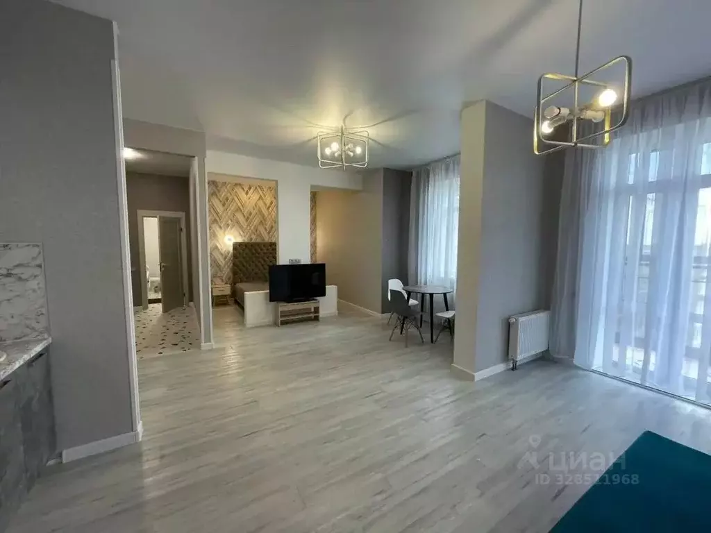 1-к кв. Татарстан, Казань ул. Абубекира Терегулова, 8 (50.0 м) - Фото 1